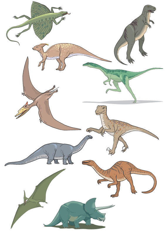 Bild dinosaurier