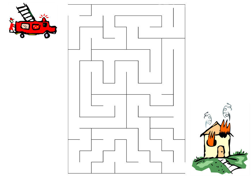 Bild irrgarten feuerwehr