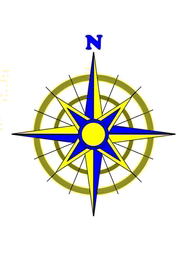 Bild kompassrose