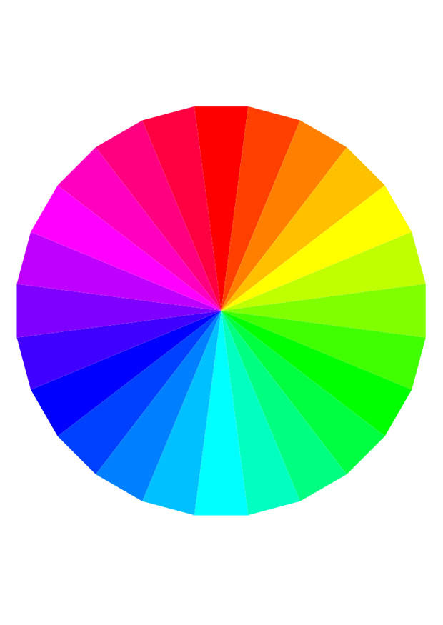 Bild regenbogenfarben