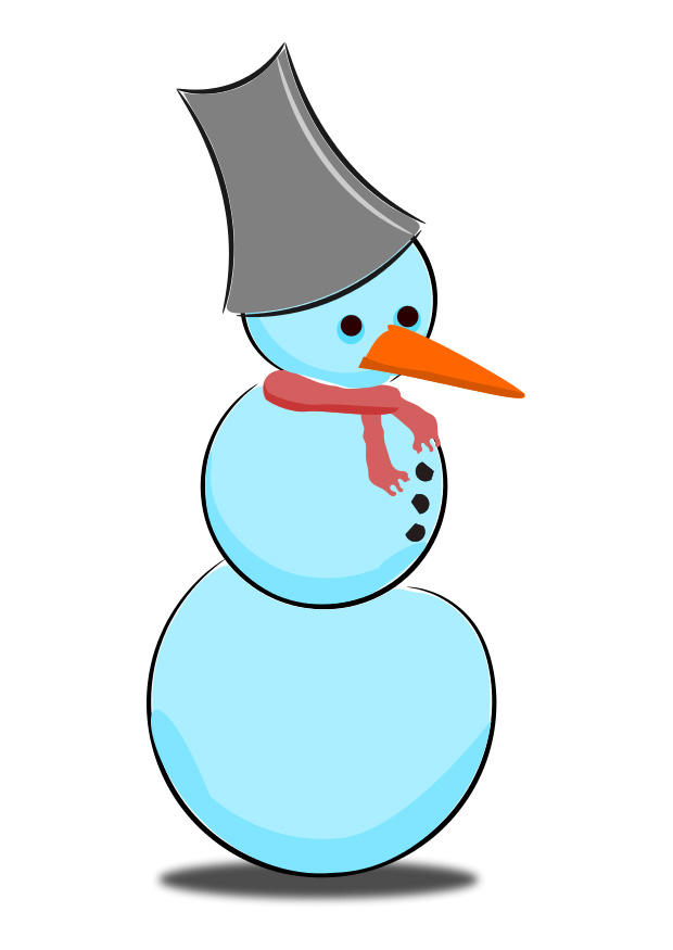 Bild schneemann