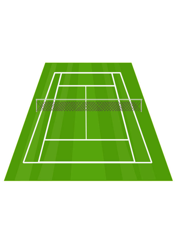 Bild tennisplatz