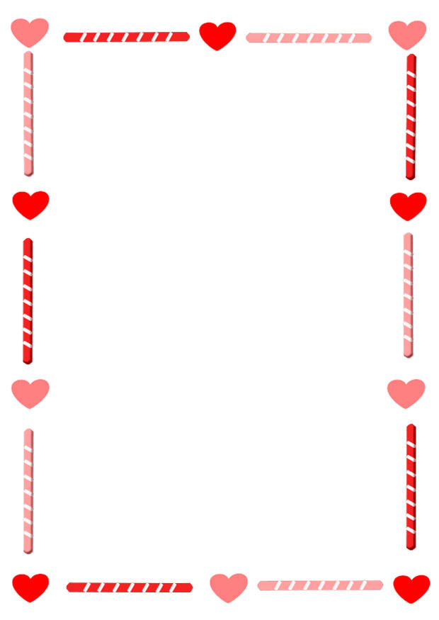 Bild valentinsriefpapier