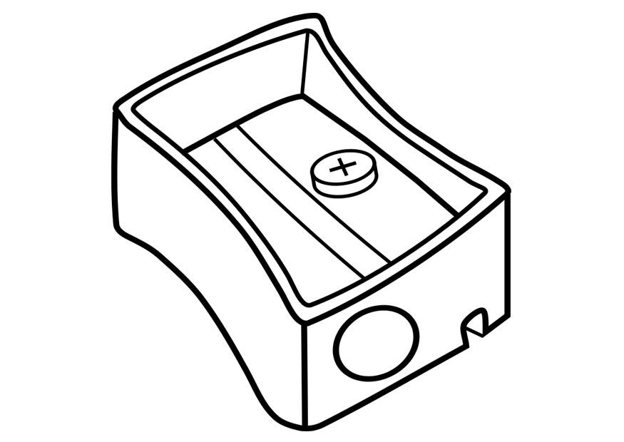 bleistiftanspitzer Malvorlage bleistiftanspitzer
