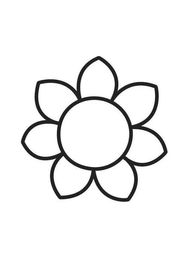 Malvorlage blume