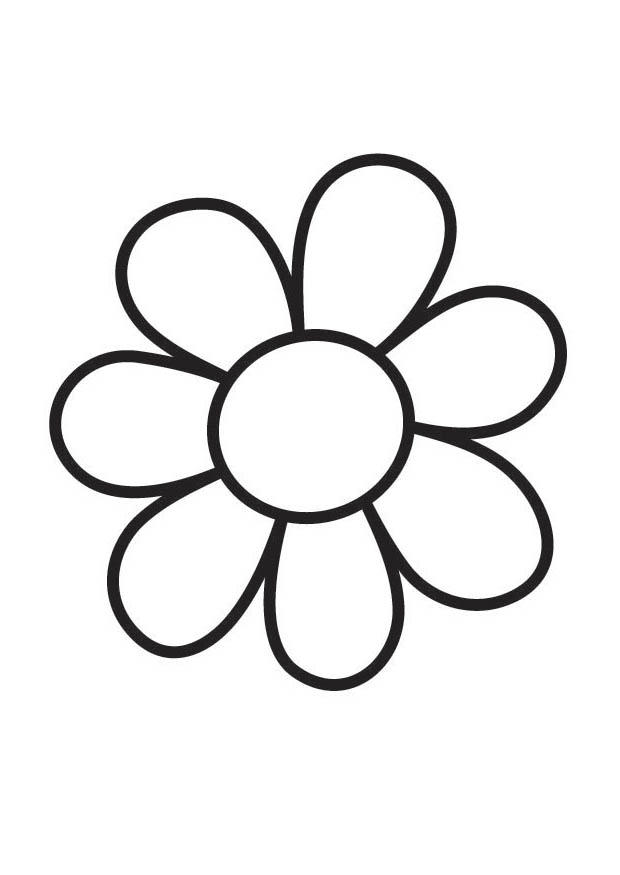Malvorlage blume