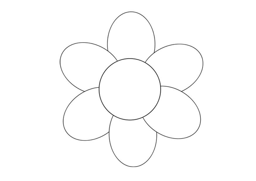 blume Malvorlage blume