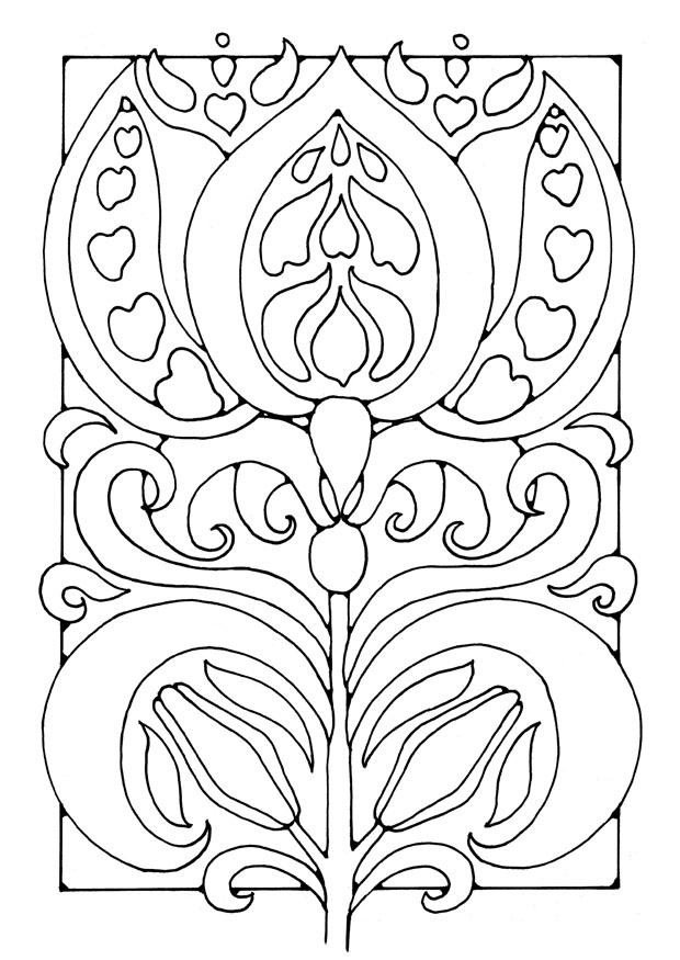 Malvorlage blume