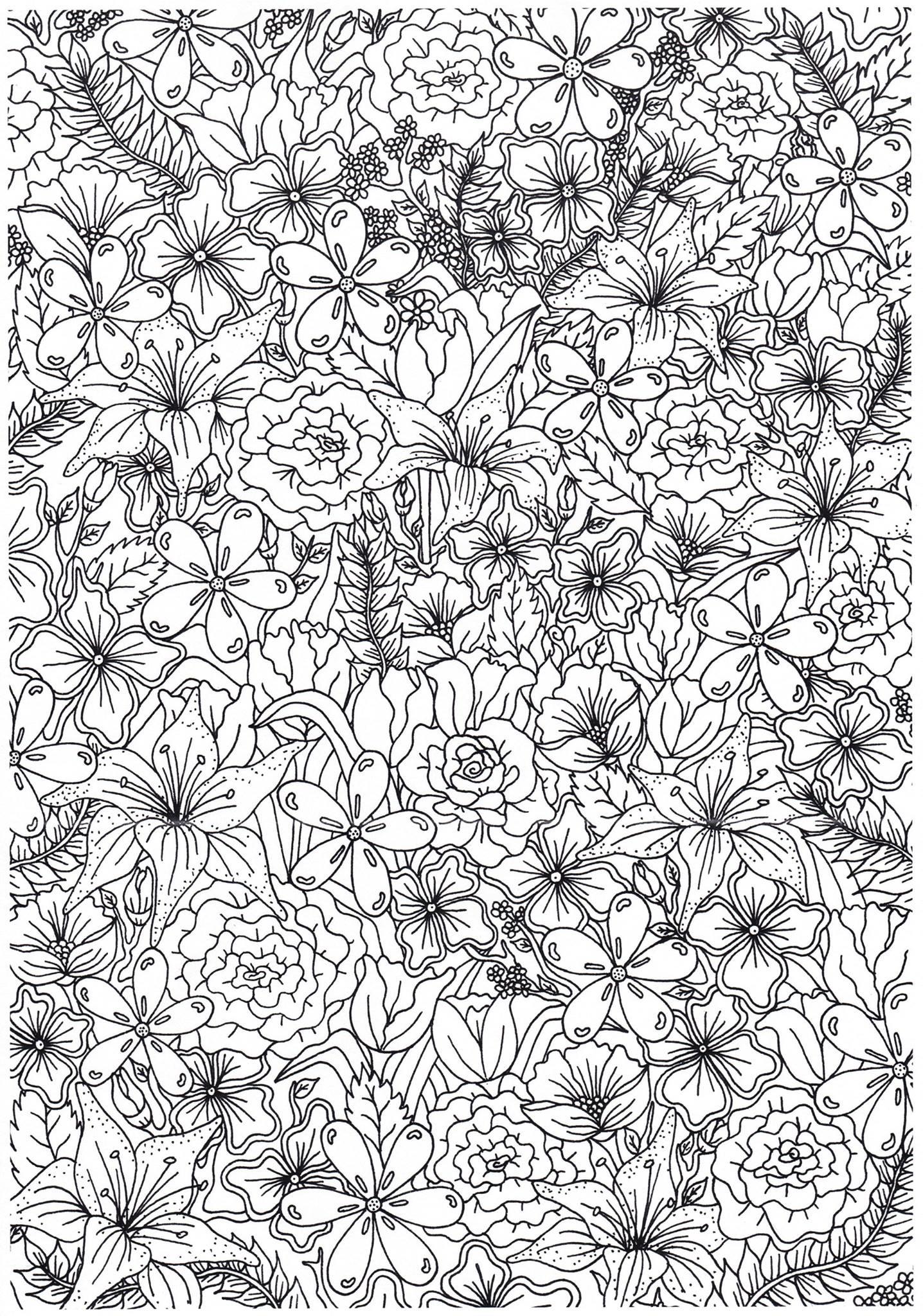 blumen Malvorlage blumen