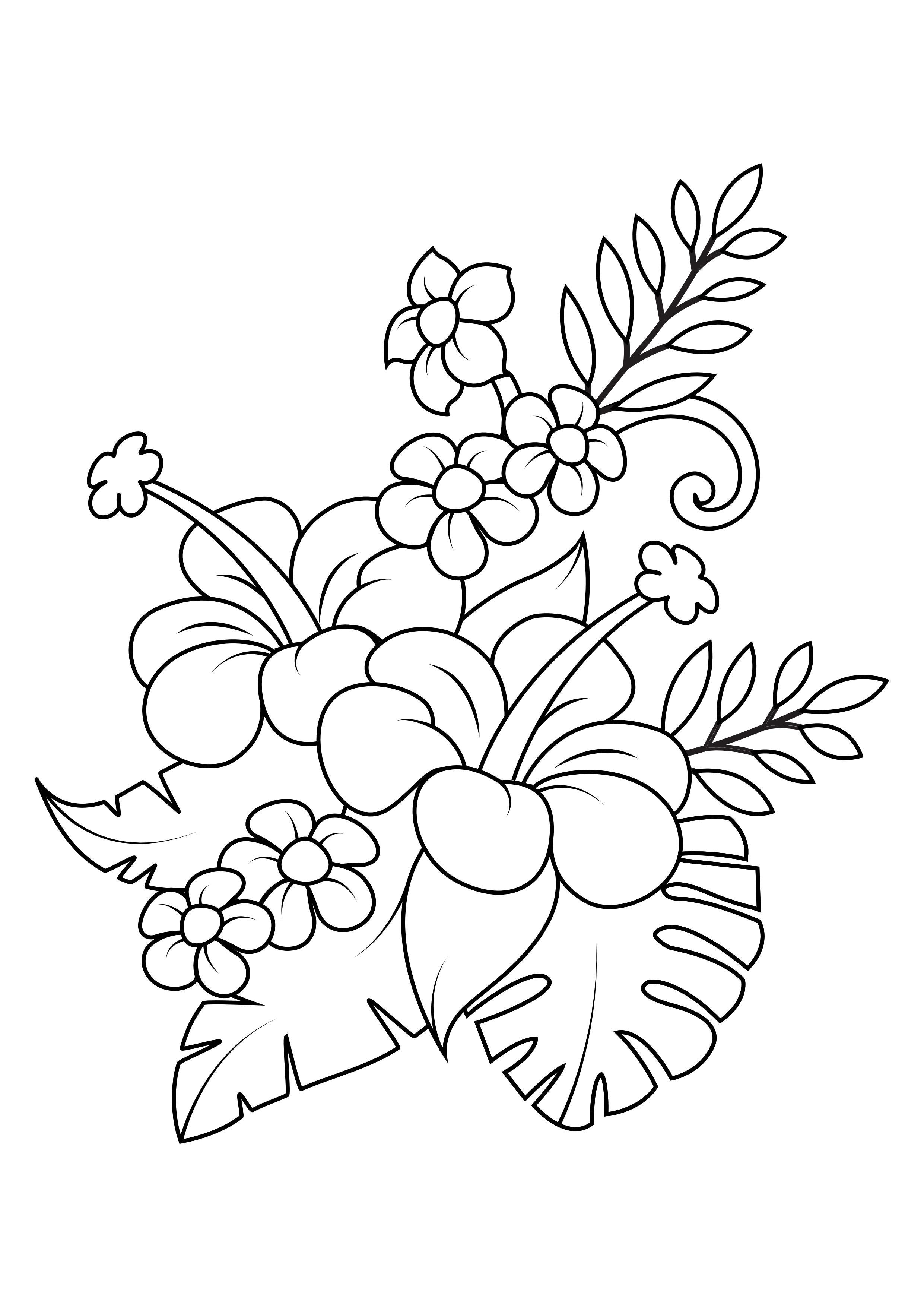 blumen Malvorlage blumen