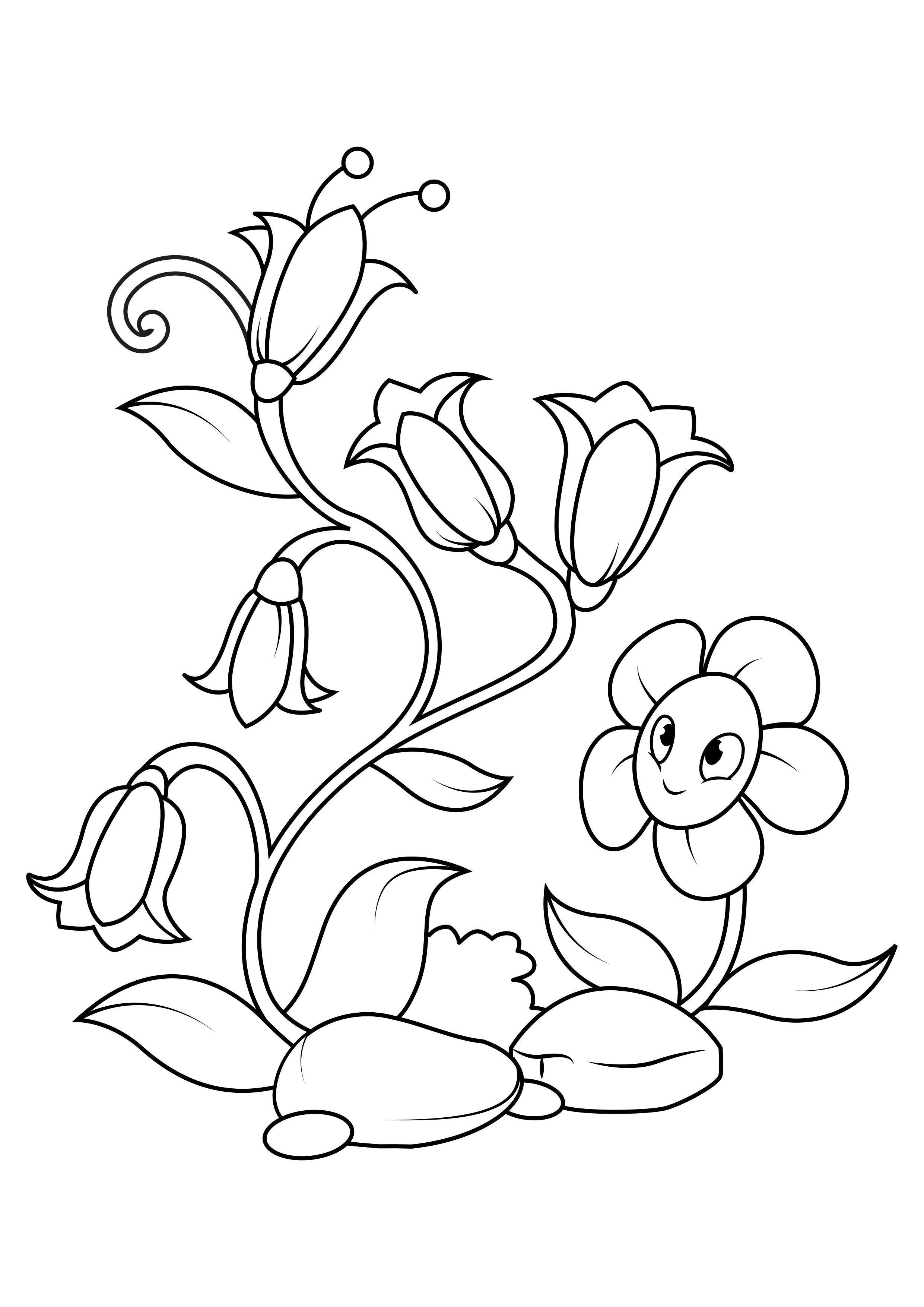 blumen Malvorlage blumen