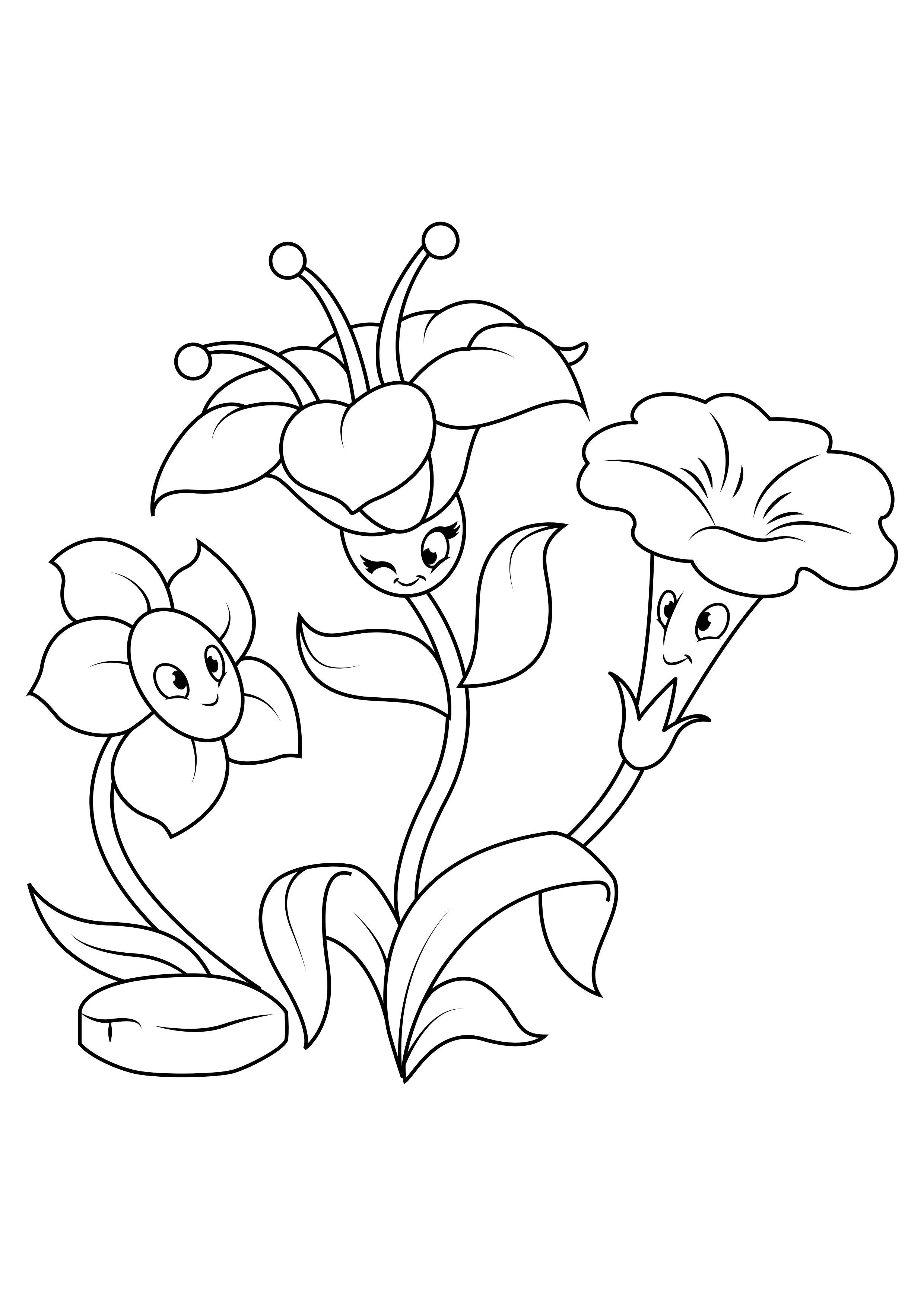 blumen haben spaA Malvorlage blumen haben spaA