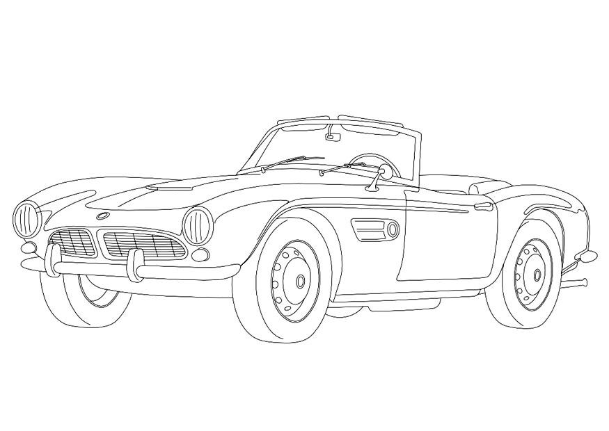 bmw 507 Malvorlage bmw 507