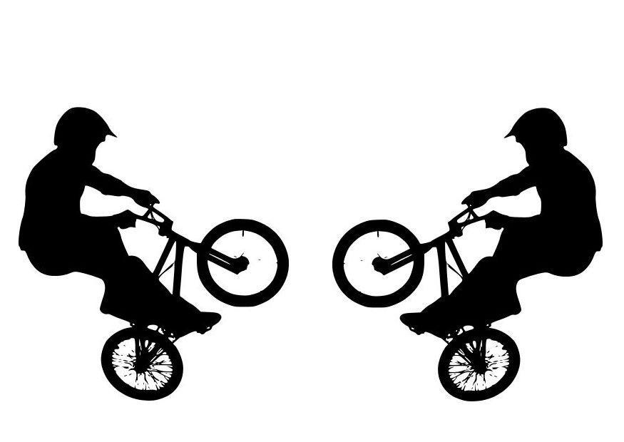 Malvorlage bmx