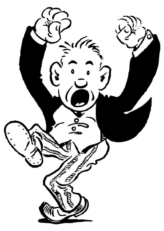 bA¶ser mann Malvorlage bA¶ser mann