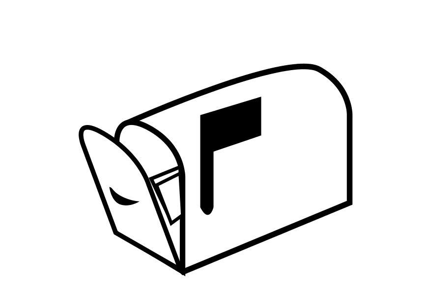 briefkasten Malvorlage briefkasten