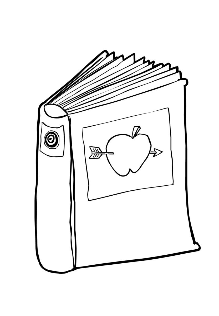 buch (2) Malvorlage buch (2)