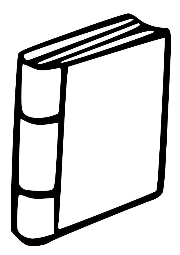 buch Malvorlage buch