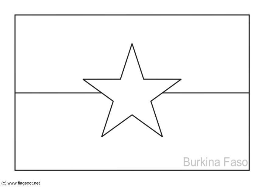 burkina faso Malvorlage burkina faso