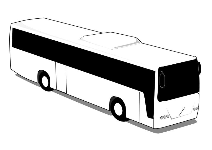 bus Malvorlage bus