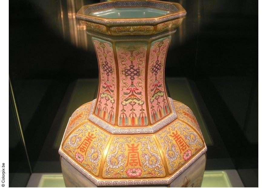 chinesische vase Foto chinesische vase