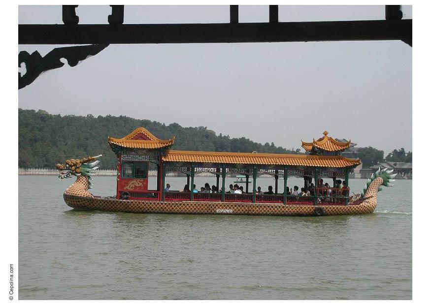 chinesisches boot Foto chinesisches boot