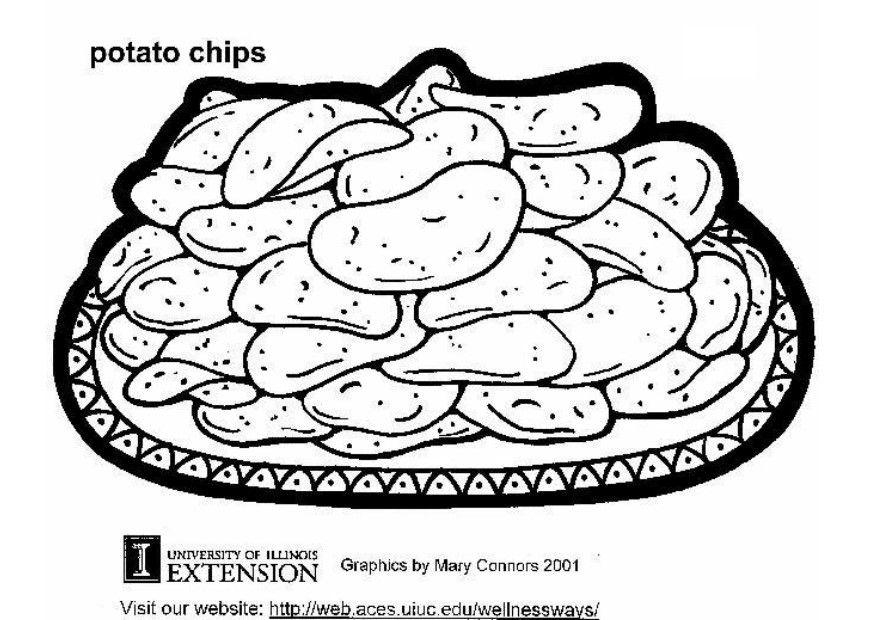 chips Malvorlage chips