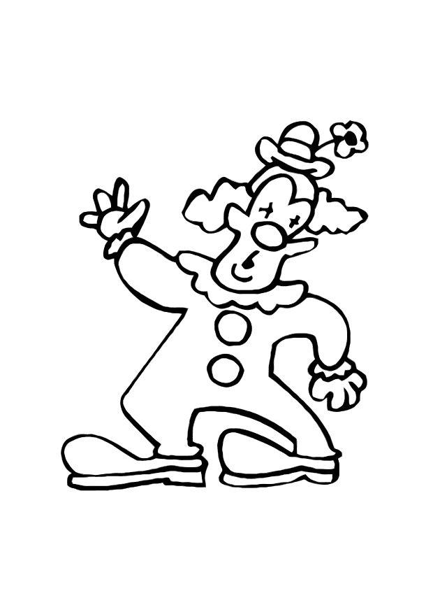 clown Malvorlage clown