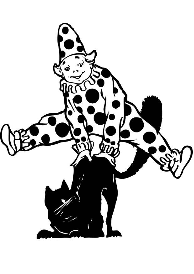 clown Malvorlage clown