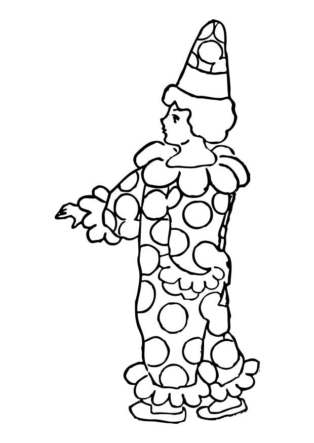 clown Malvorlage clown