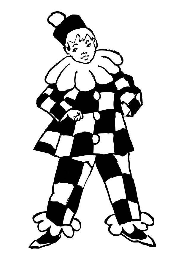clown Malvorlage clown