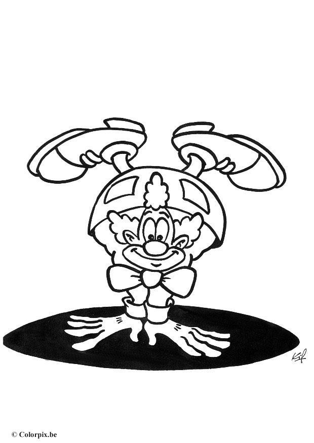 clown Malvorlage clown
