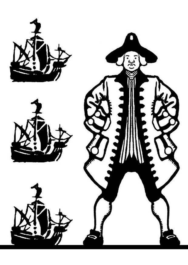 columbus Malvorlage columbus