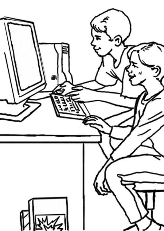 Malvorlage computer