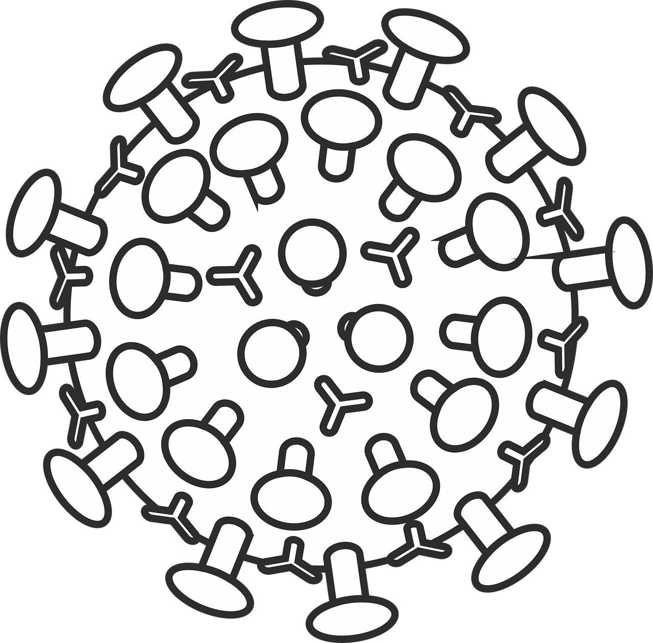 coronavirus Malvorlage coronavirus