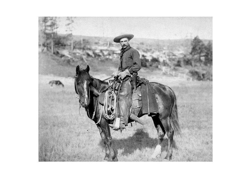 cowboy zirka 1887 Foto cowboy zirka 1887