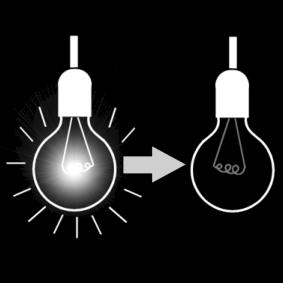 das licht ausschalten Malvorlage das licht ausschalten