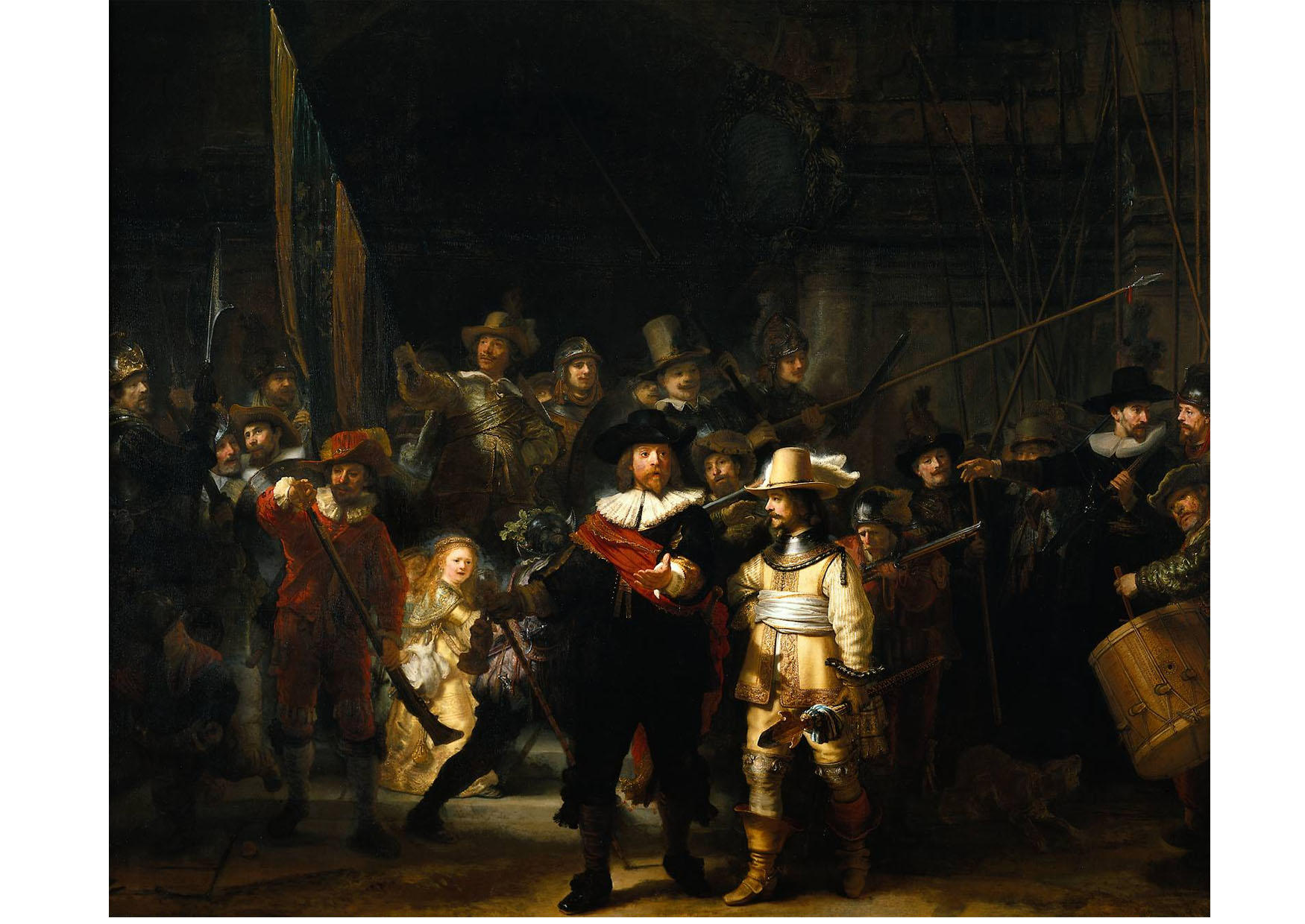 die nachtwache - rembrandt Bild die nachtwache - rembrandt