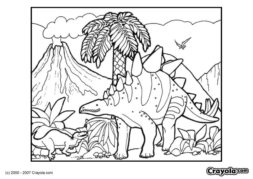 dinosaurus Malvorlage dinosaurus