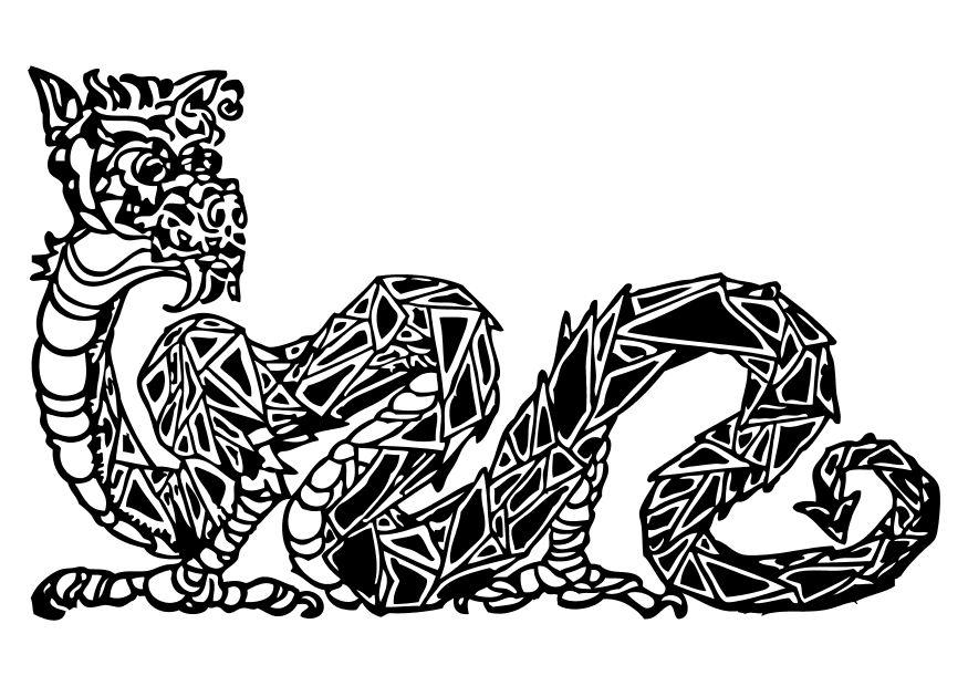 drache Malvorlage drache
