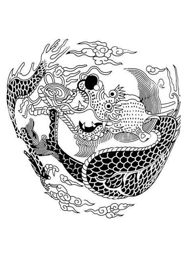 drache Malvorlage drache