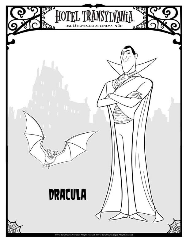 dracula Malvorlage dracula