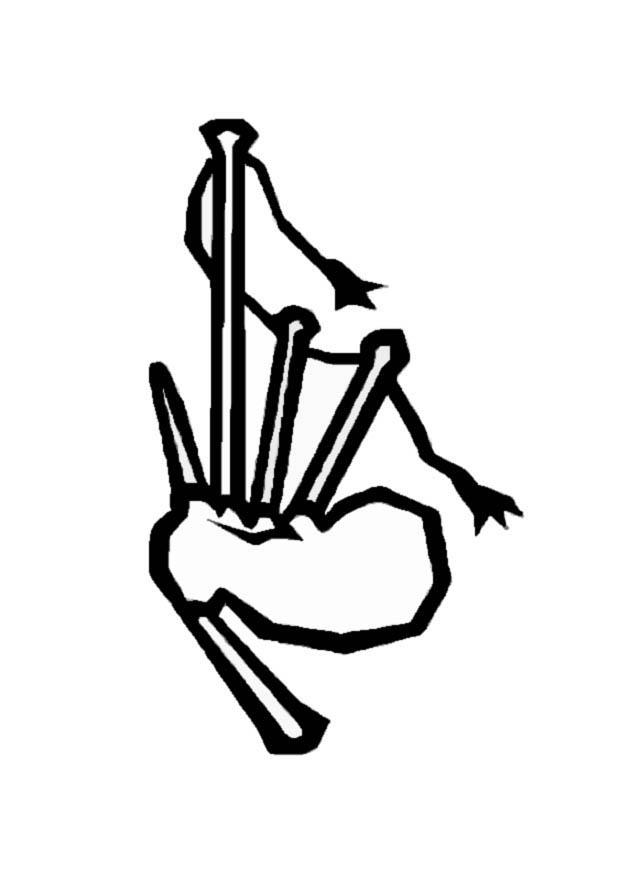 dudelsack Malvorlage dudelsack