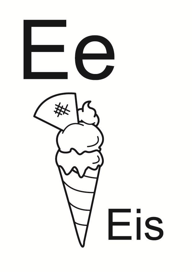 e Malvorlage e