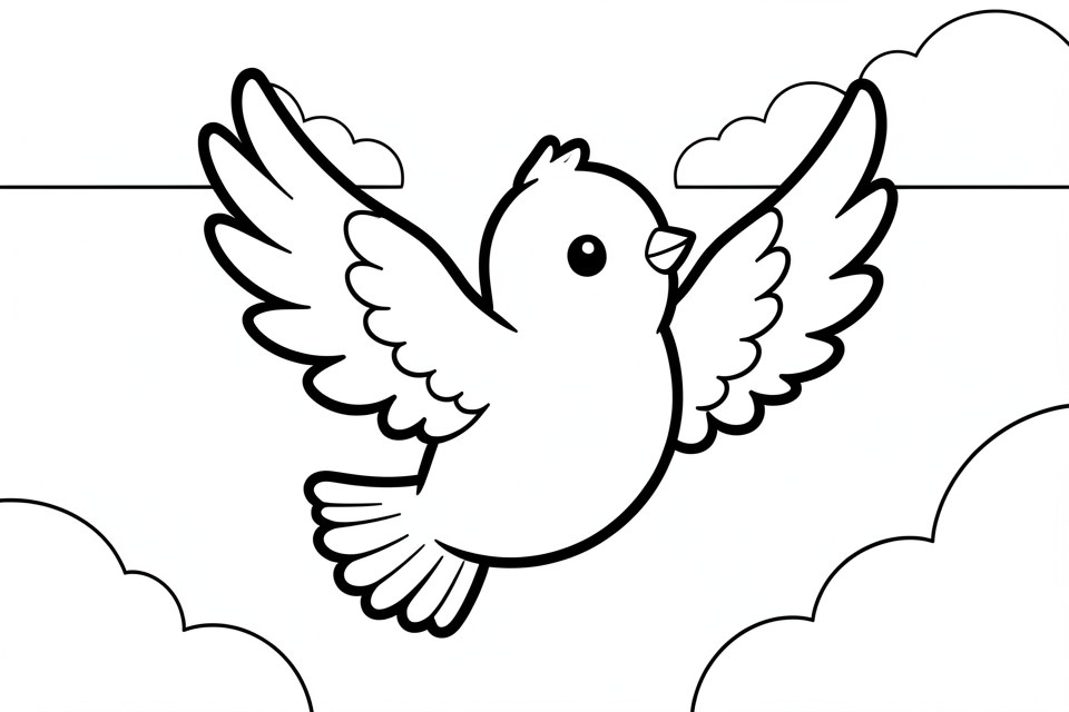 ein kleiner vogel in der luft Malvorlage ein kleiner vogel in der luft