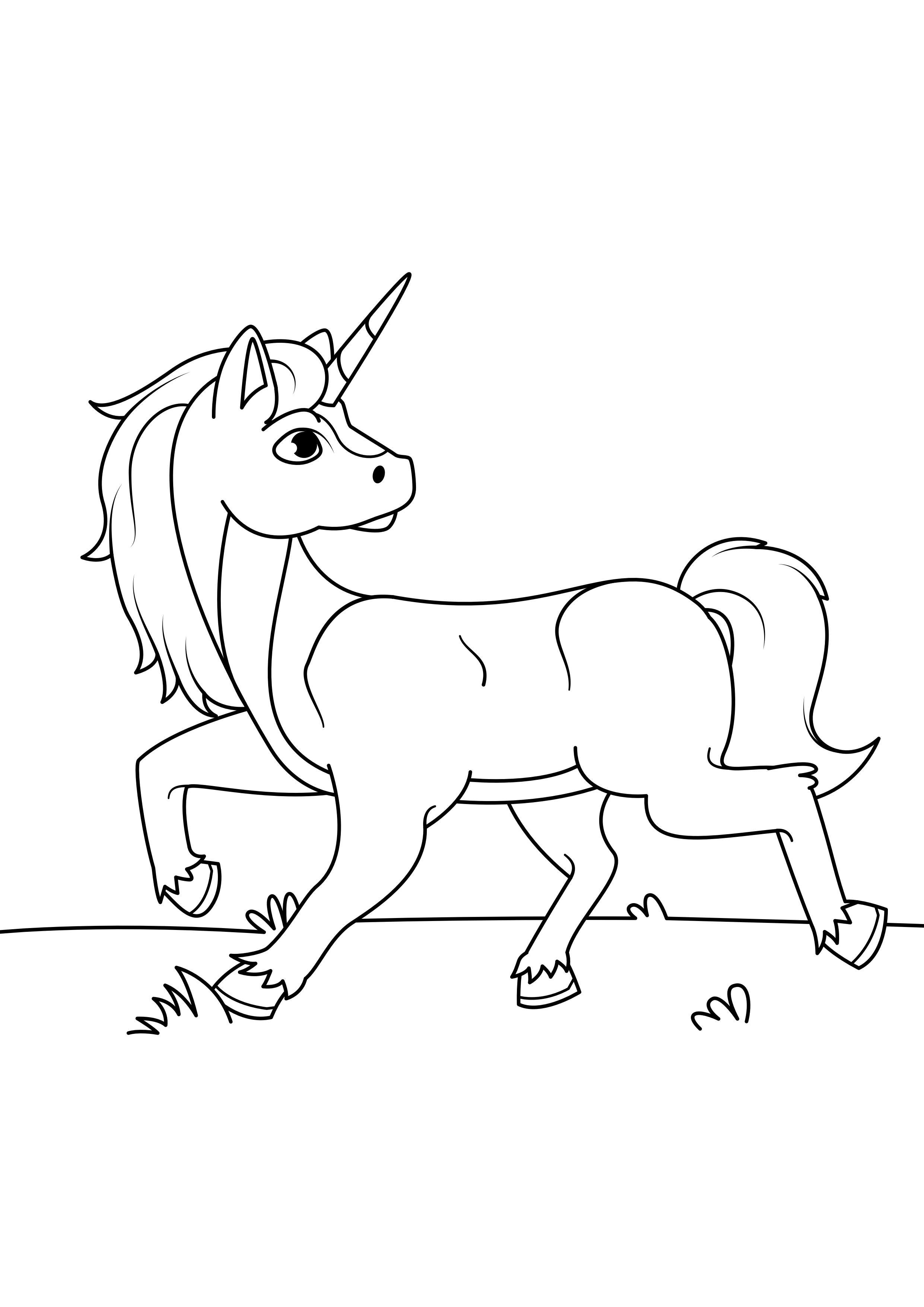einhorn Malvorlage einhorn