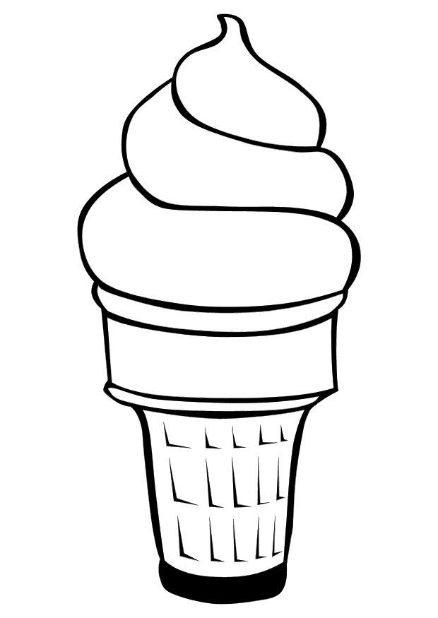 eiscreme Malvorlage eiscreme