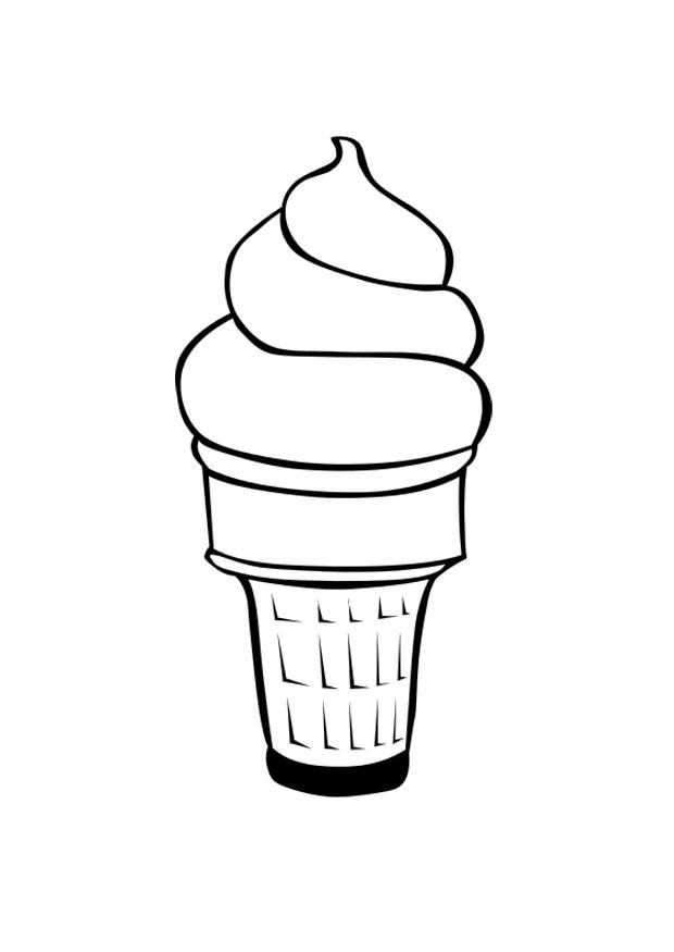 eiscreme Malvorlage eiscreme