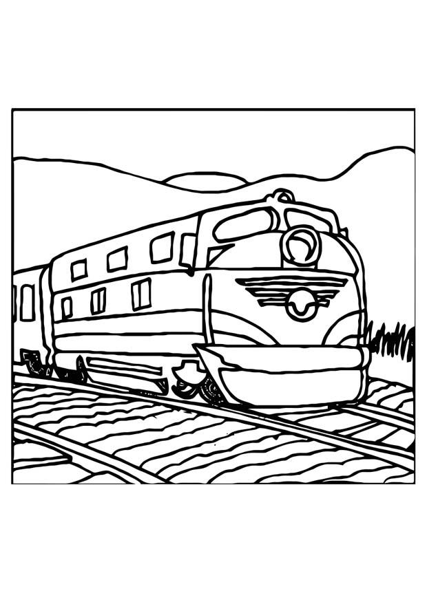 eisenbahn Malvorlage eisenbahn