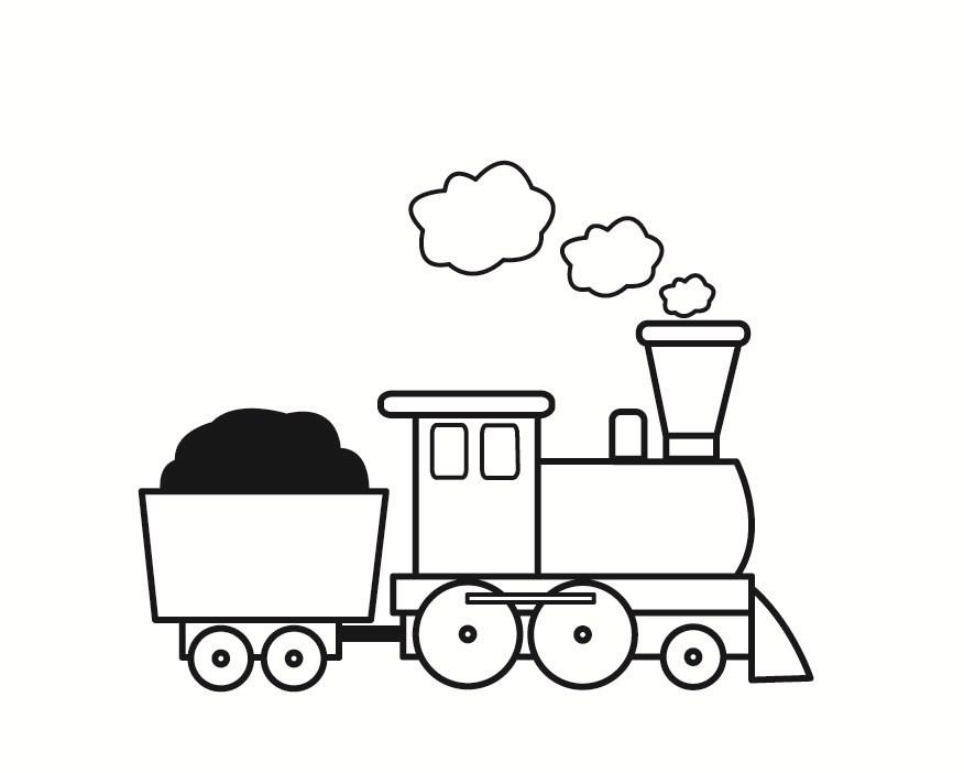 Malvorlage eisenbahn